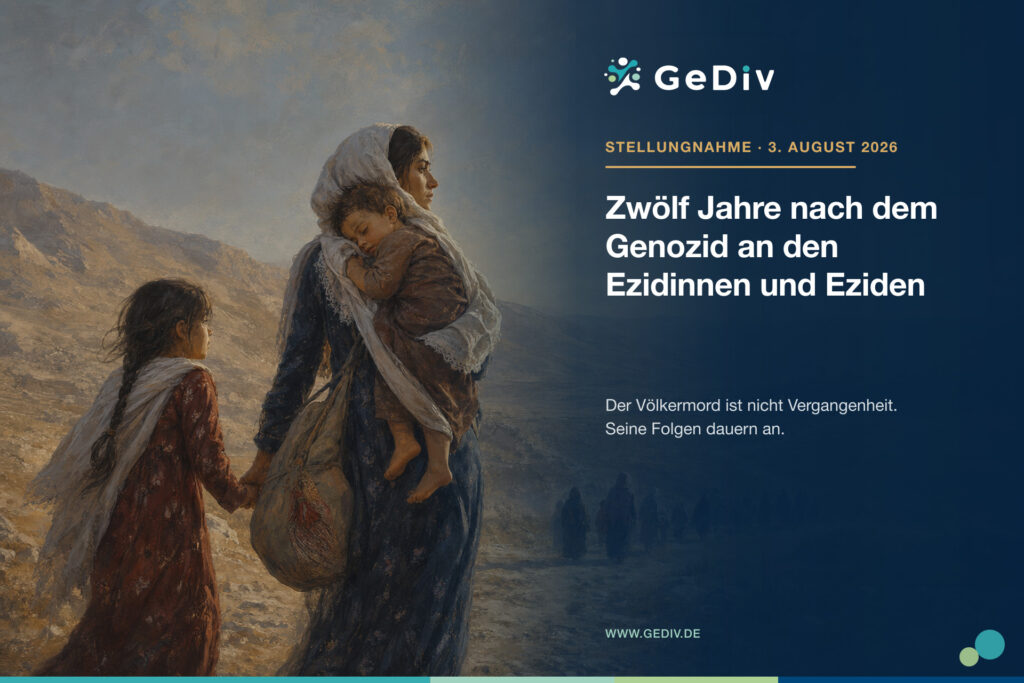 GeDiv-Stellungnahme: Ezidinnen und Eziden zwölf Jahre nach dem Genozid